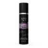 Apis perfume silky body oil with subtle silver glow.