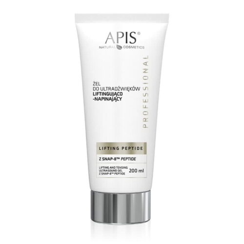 Apis professional ultrasound gel with lifting peptide.