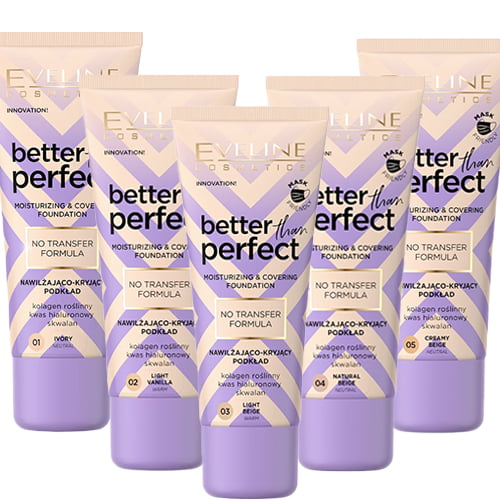 Eveline Cosmetics Better Than Perfect Moisturising & Covering Foundation