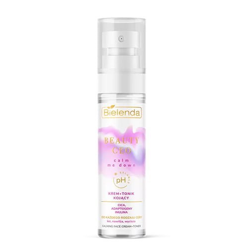 Bielenda beauty CEO soothing cream-toner.