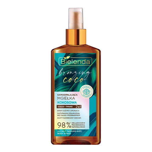 Bielenda bronzing coco self-tanning mist.