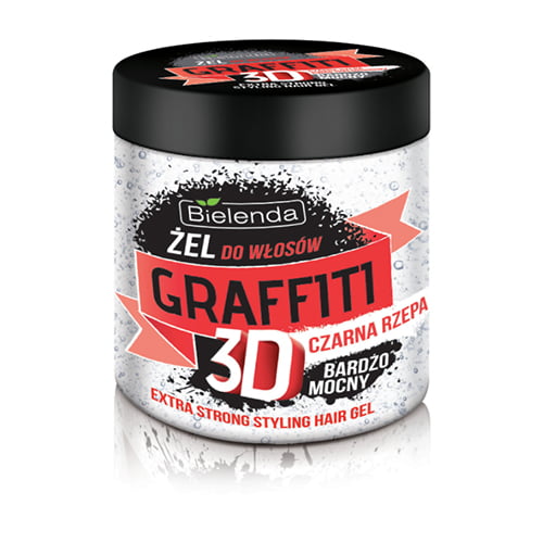 Graffiti Black Turnip Hair Gel