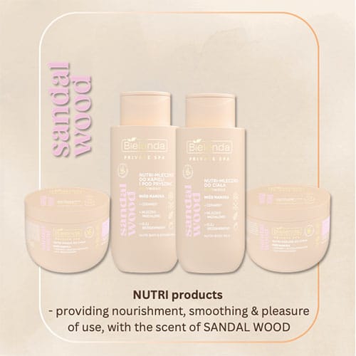 Bielenda Private SPA Nourishing Sandal Wood Nutri Body set