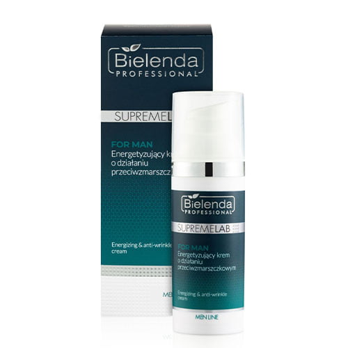 Bielenda supremelab anti-wrinkle face cream for men.