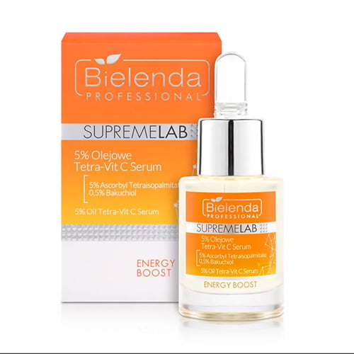 Bielenda Professional Supremelab Energy Boost 5% Oil Tetra-Vit C Serum