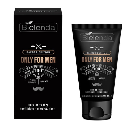 Bielenda barber edition moisturising face cream for men.