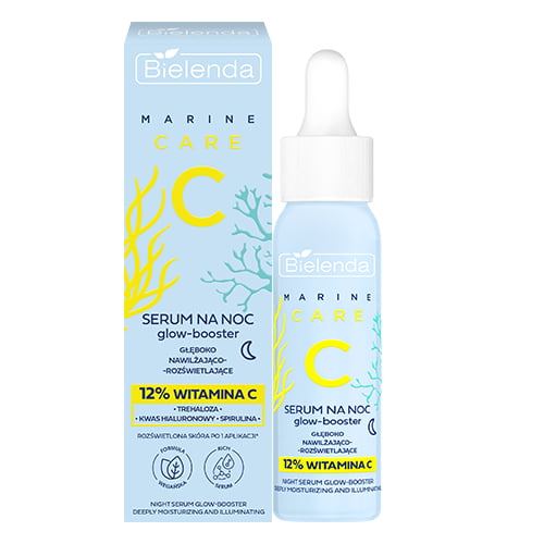 Bielenda C Marine Care Glow-Booster Night Serum