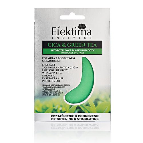 Efektima CICA & Green Tea Brightening Stimulating Hydrogel Eye Pads