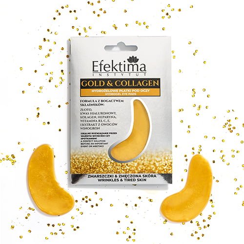 Efektima Gold & Collagen Anti-Wrinkle Hydrogel Eye Pads