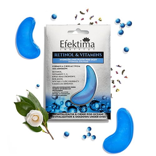 Efektima Retinol & Vitamins Revitalising Hydrogel Eye Pads