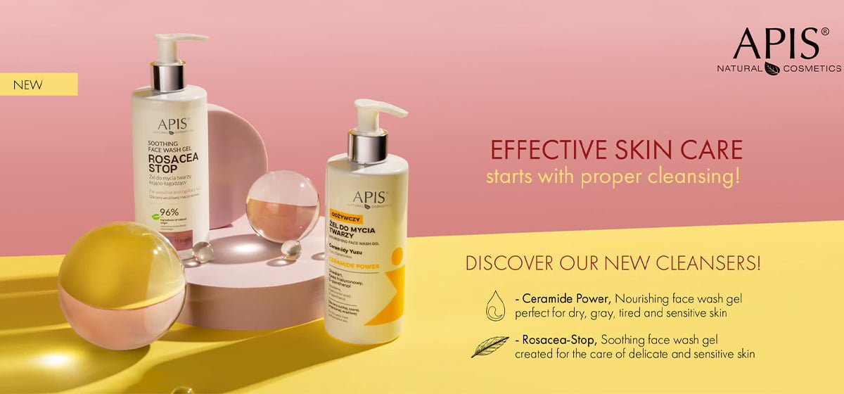 Apis Face Wash Gels Ceramide Power & Rosacea Stop