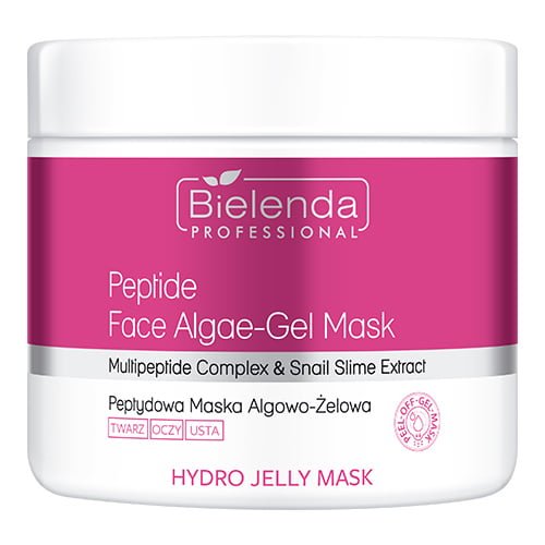 Bielenda Professional Anti-Wrinkle Hydro Jelly Face Algae-Gel Mask with Peptides