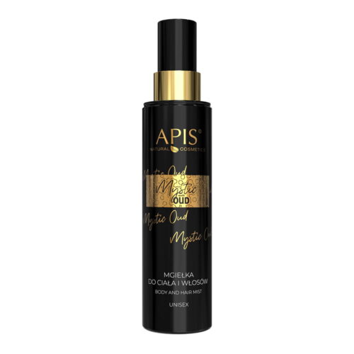 Apis mystic oud perfume oriental scented body hair mist.