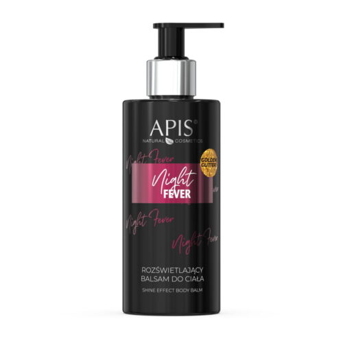 apis night fever golden shine effect body balm