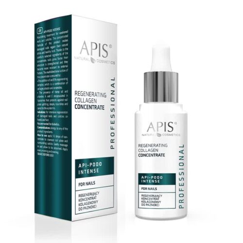 Regenerating nail concentrate with collagen from Apis.