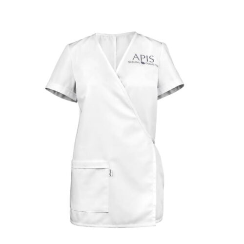 White Cosmetic Tunic Apron