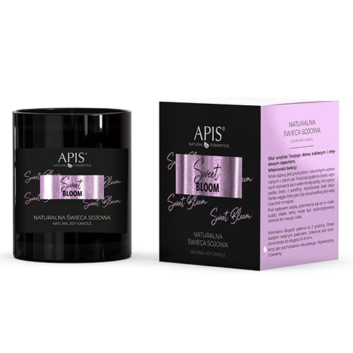 Apis sweet bloom natural soy candle