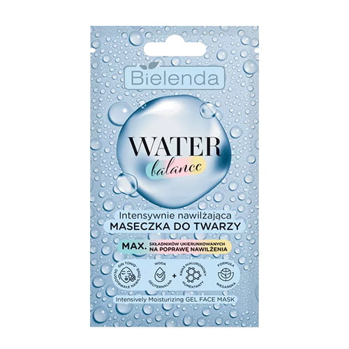 Bielenda water balance deeply moisturising gel mask.