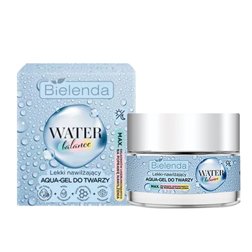 Bielenda WATER BALANCE Light Moisturising Face Aqua-Gel.