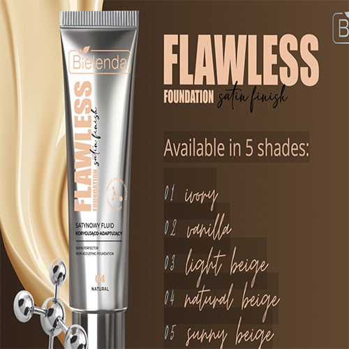 Bielenda Flawless Satin Finish Corrective Make-Up Foundation