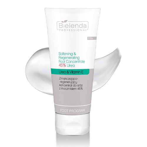 Softening foot concentrate with 45% Urea for dry feet from Bielenda.