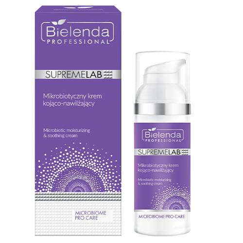 Bielenda Professional Supremelab MICROBIOME PRO CARE Microbiotic Moisturising Soothing Face Cream