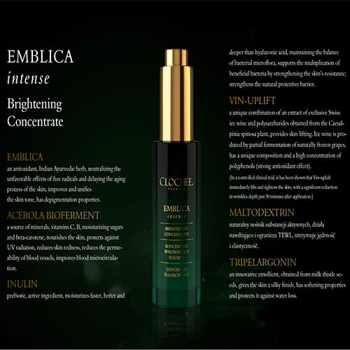 Clochee Premium EMBLICA Intense Brightening Concentrate