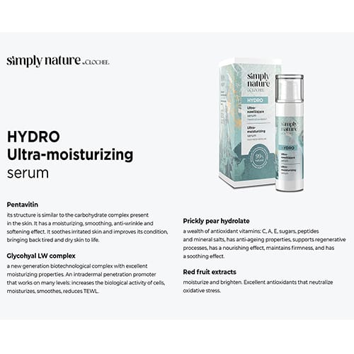 Clochee Simply Nature Hydro Ultra-Moisturising Serum