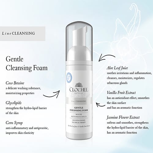 Clochee Simply Organic Gentle Cleansing Foam