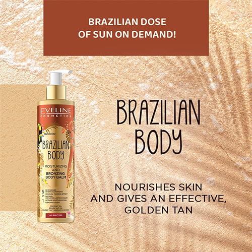 brazilian body bronzing balm from eveline cosmetics