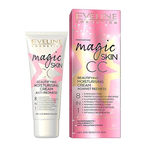 Eveline Magic Skin CC Moisturising 8in1 Anti-Redness Cream