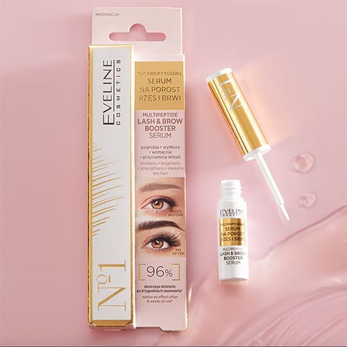 Eveline multi-peptide lash and brow serum booster