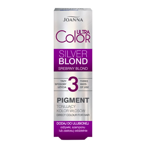 Joanna silver blond hair toning pigment.