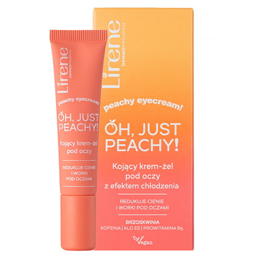 Lirene Oh Just Peachy Soothing Eye Cream-Gel