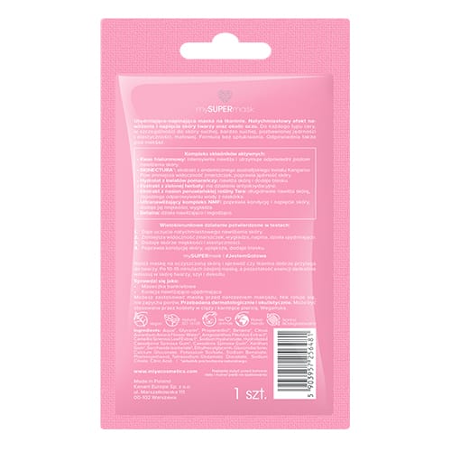 Miya Cosmetics Firming Tightening Face Sheet Mask 1pc