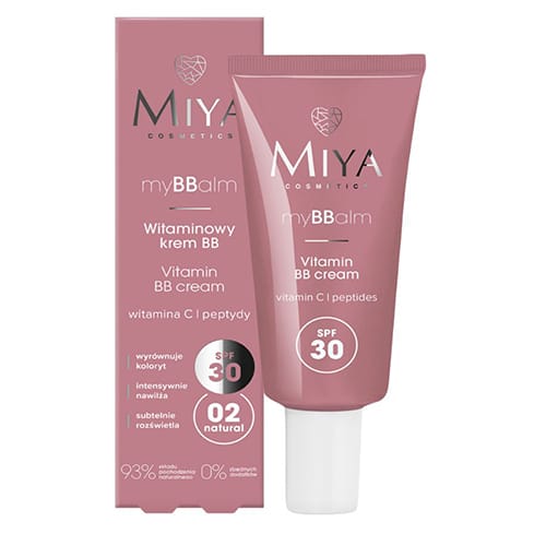 Miya cosmetics Vitamin BB Cream SPF30 Natural 30ml