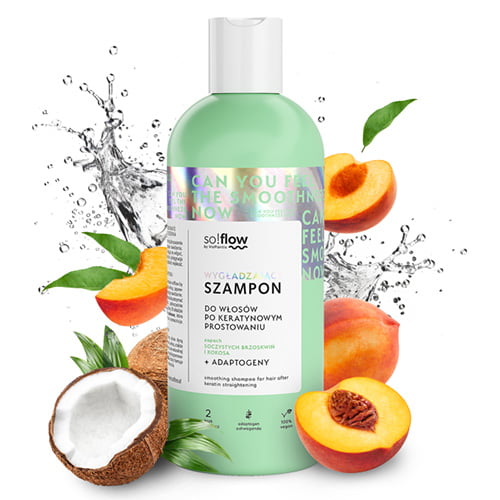 So!Flow Smoothing Shampoo for Hair after Keratin Straightening