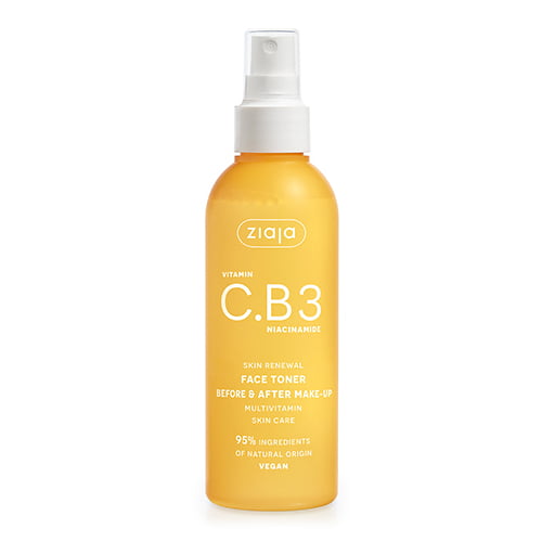 Ziaja Vitamin C.B3 Niacinamide face toner