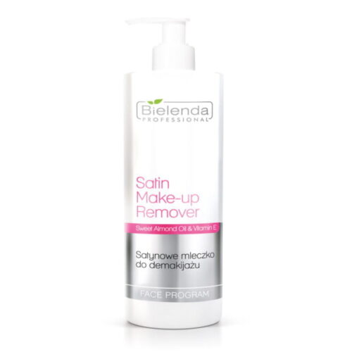 Bielenda Professional Satin Make-up Remover with Sweet Almond Oil & Vitamin E 500ml