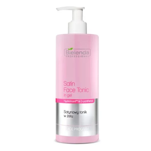Bielenda Professional Satin Face Toner Gel with Hydromanil & D-Panthenol 500ml