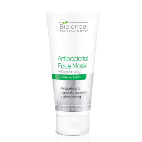 Bielenda Professional Antibacterial Face Mask with Green Clay, 150g