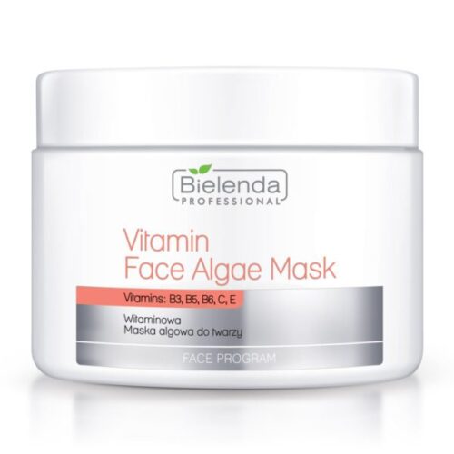 Bielenda Professional Vitamin Face Algae Mask with Vitamins: B3, B5, B6, C, E, 190g