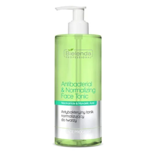 Bielenda Professional Antibacterial and Normalising Face Tonic with Niacinamide & Mandelic Acid, 500ml