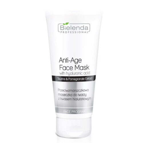 Bielenda Professional Anti-Age Face Mask with Hyaluronic Acid & Pomegranate Extract, 175ml