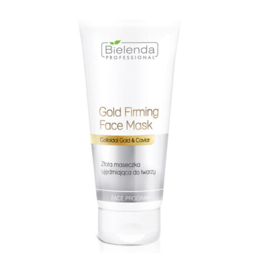 Bielenda Professional Gold Firming Face Mask in Cream with Colloidal Gold & Caviar 175ml