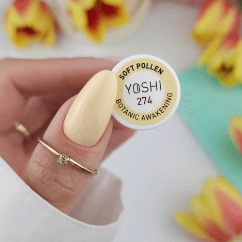 Yoshi Botanic Awakening 274 Soft Pollen – Pastel Yellow UV/LED Gel Nail Polish