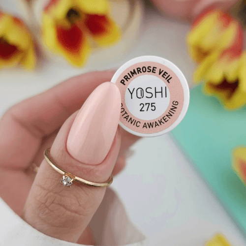 Yoshi Botanic Awakening 275 Primrose Veil – Light Peach UV/LED Gel Nail Polish