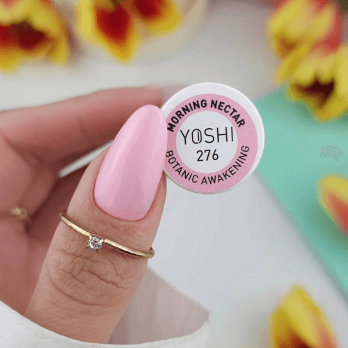 Yoshi Botanic Awakening 276 Morning Nectar – Pastel Pink UV/LED Gel Nail Polish