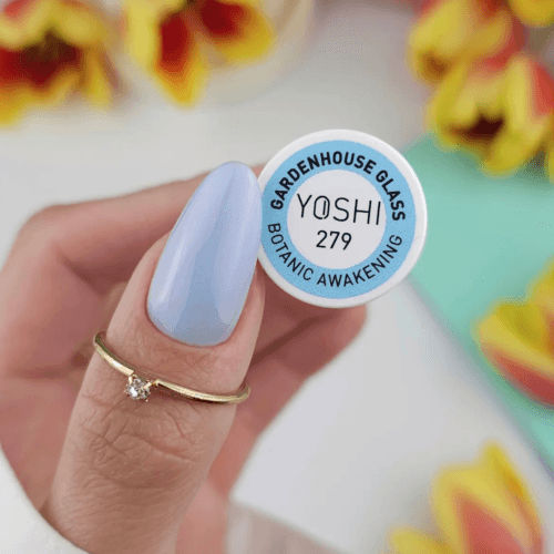 Yoshi Botanic Awakening 279 Gardenhouse Glass – Pastel Blue UV/LED Gel Nail Polish