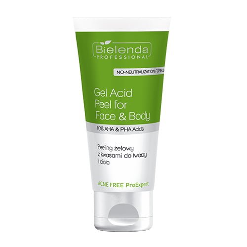 Bielenda Professional Acne Free ProExpert Gel Acid Peel for Face & Body 150ml